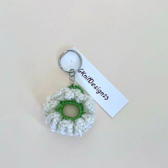 2 Handmade Keychain, Lightweight Charms, Backpack Charms, Crochet Gift Set - Picture 4 of 12